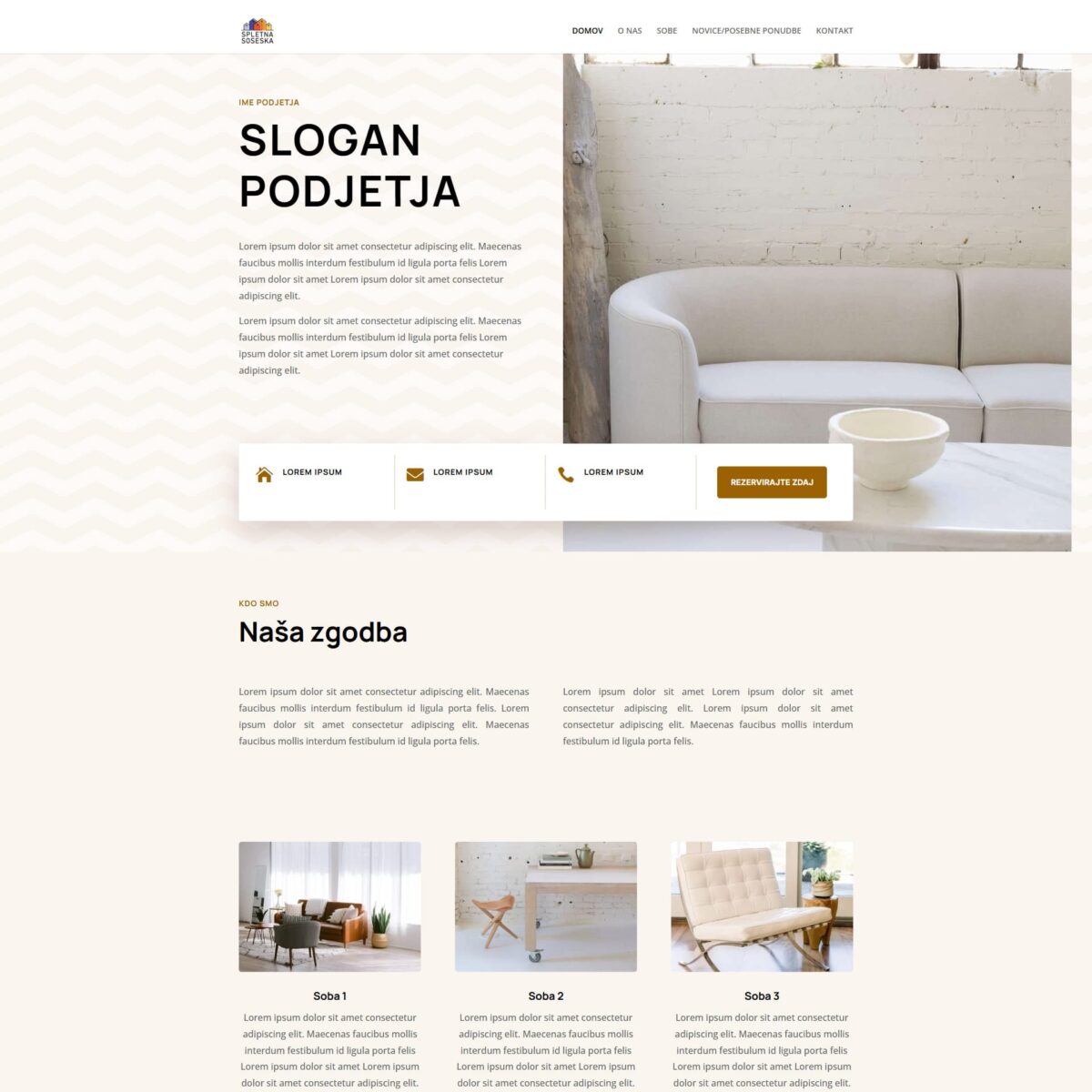 Spletna soseska poceni spletna stran Spletni hotel 402