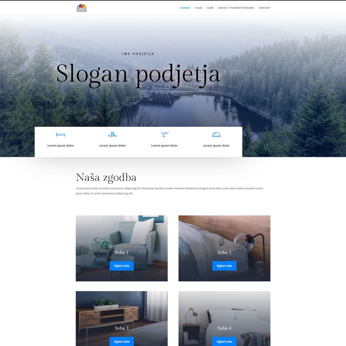Spletna parcela 101